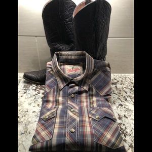Wrangler Pearl Snap Western Shirt